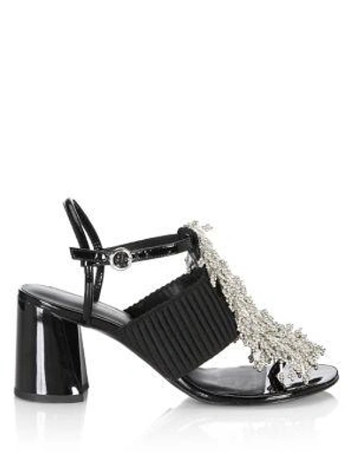 Shop 3.1 Phillip Lim / フィリップ リム Beaded Ankle Strap Sandals In Black