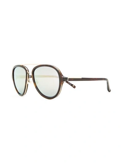 Shop Linda Farrow Philip Lim 16 Sunglasses