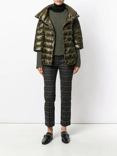 七分袖衬垫夹克