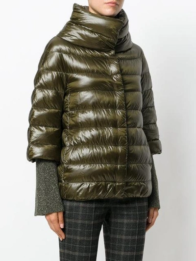 七分袖衬垫夹克