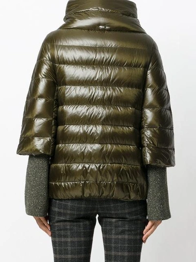 七分袖衬垫夹克