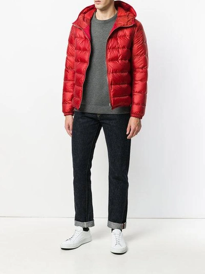 Shop Ten C Hooded Quilted Jacket