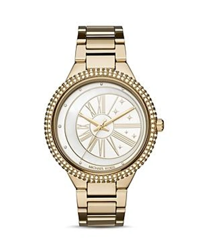 Shop Michael Kors Taryn Watch, 40mm In Ivory/gold