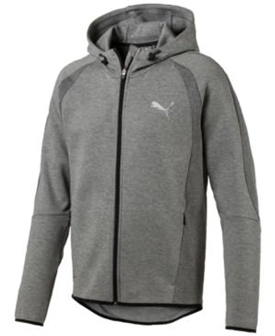 Puma Evostripe Ultimate Full Zip Hoodie In Grey | ModeSens