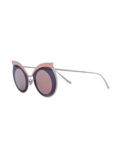 Shop Boucheron Cat-eye Sunglasses In 001