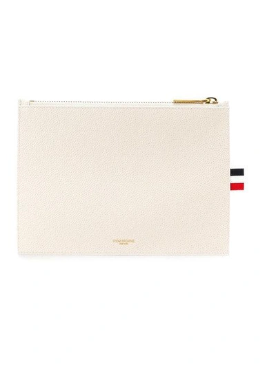 Shop Thom Browne Signature Stripes Cardholder In Multicolour