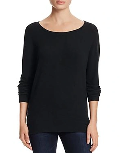Shop Cupcakes And Cashmere Chey Dolman Sleeve Sweatshirt In Black