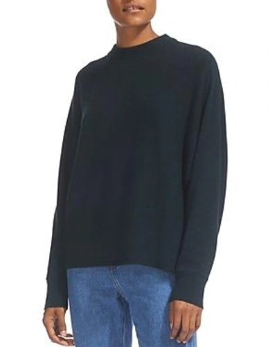 Shop Whistles High-neck Cashmere Sweater In Dark Green