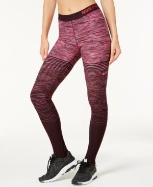 nike pro fleece lined leggings