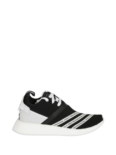 Shop Adidas X White Mountaineering Adidas Nmd R2 Sneakers In Black
