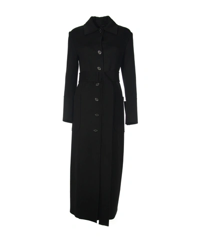 Shop Helmut Lang Black Coat