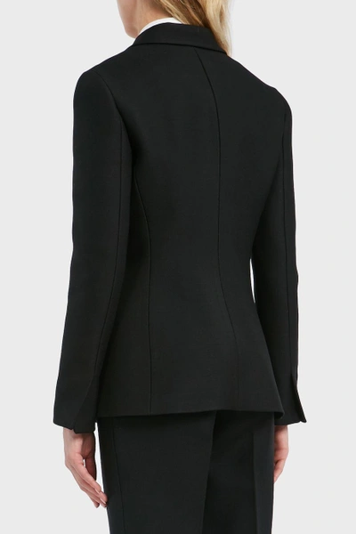 Shop The Row Perse Wool And Silk-blend Jacket