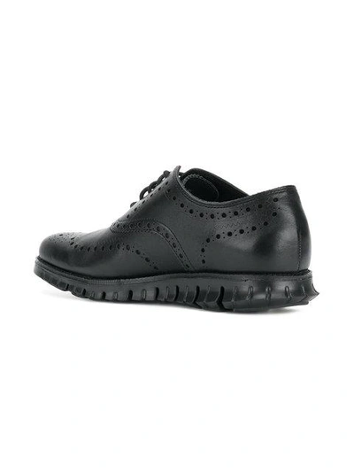 Shop Cole Haan Ridge Sole Oxford Shoes - Black