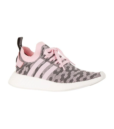Shop Adidas Originals Nmd R2 Primeknit Sneakers In Pink