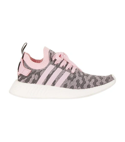 Shop Adidas Originals Nmd R2 Primeknit Sneakers In Pink