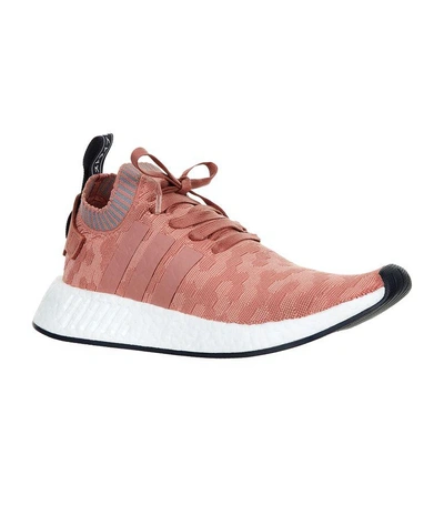 Shop Adidas Originals Nmd R2 Primeknit Sneakers In Pink