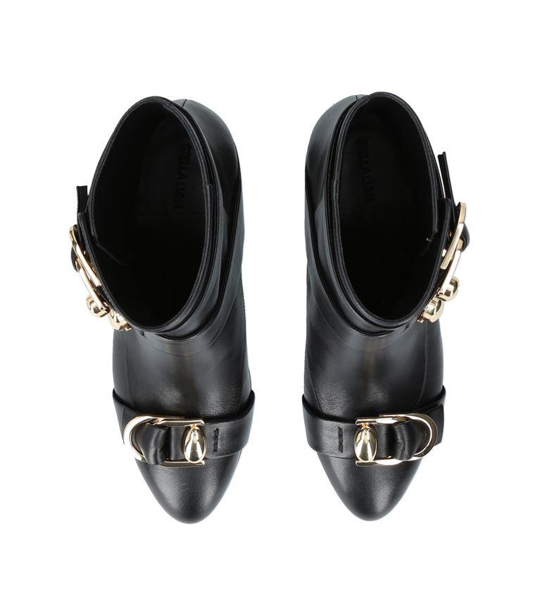 Stella Luna Double Ring Ankle Boots 50 In Black | ModeSens