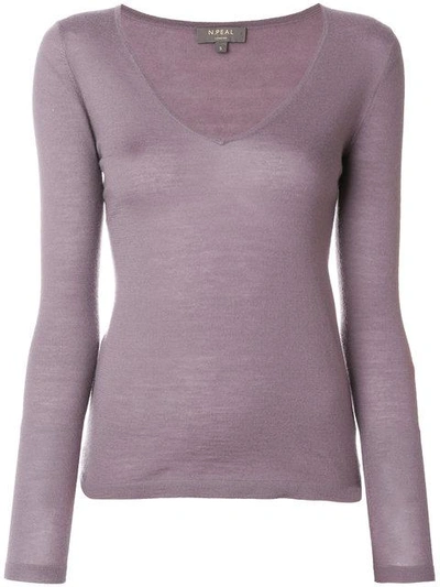 Shop N•peal Superfine V-neck Sweater