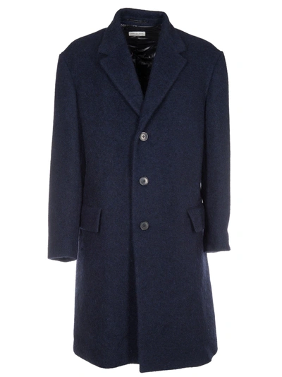 Shop Dries Van Noten Classic Coat In Blue