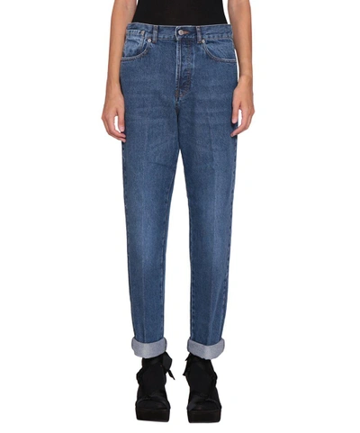 Dries Van Noten Pisco Denim Cotton Jeans In Blu | ModeSens