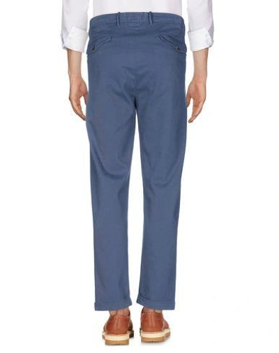 Shop Closed Casual Pants In Slate Blue