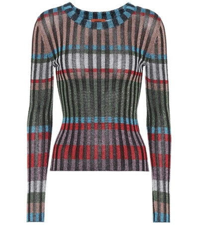 Shop Missoni Metallic Striped Top