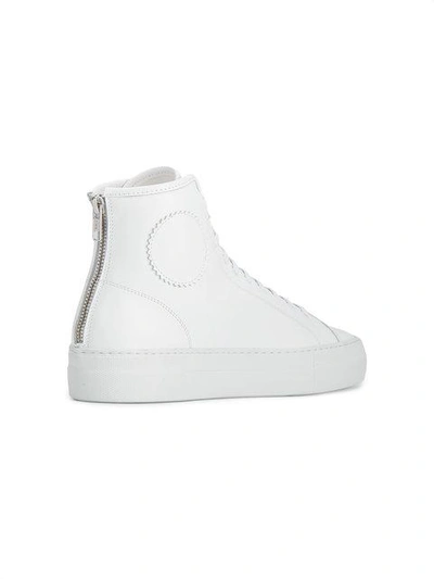 Shop Common Projects Tournament High Sneakers In White