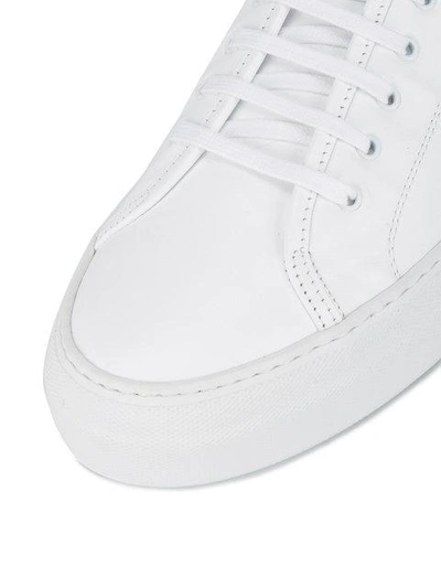 Shop Common Projects Tournament High Sneakers In White