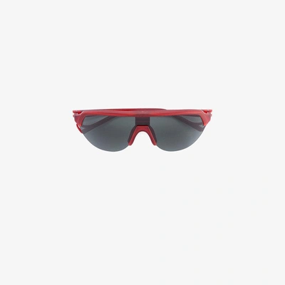Shop District Vision 'negata' Sonnenbrille In Red