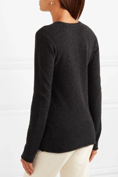 Shop Atm Anthony Thomas Melillo Luxe Essentials Cashmere Sweater In Black