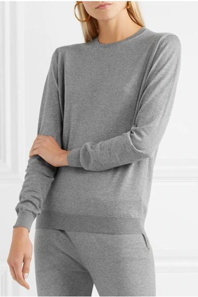 Shop Stella Mccartney Wool Sweater In Gray