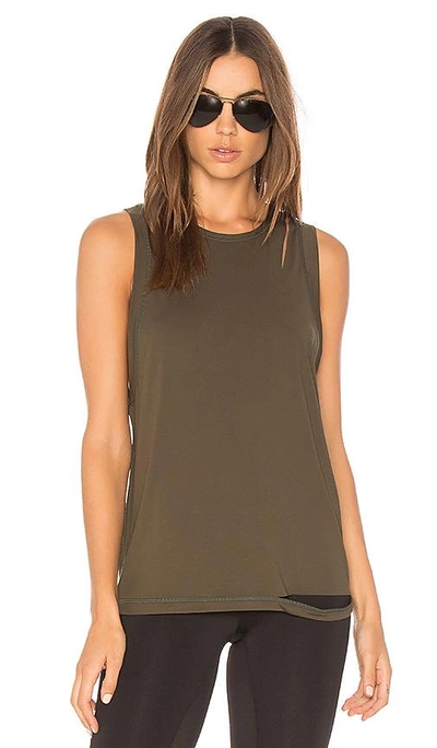 Shop Alala Carve Tank In Army