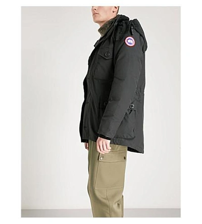 Shop Canada Goose Drummond 3-in-1 Shell Parka In Admiral Blue