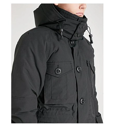 Shop Canada Goose Drummond 3-in-1 Shell Parka In Admiral Blue