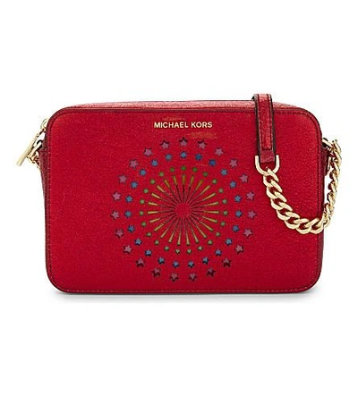 Cross body bags Michael Kors - Ginny bright red leather crossbody