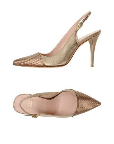 Shop Stuart Weitzman Pump In Bronze