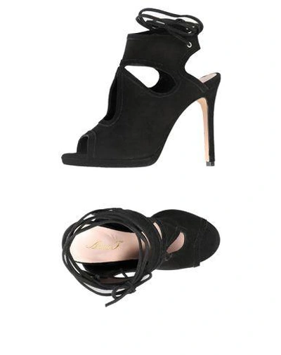 Shop Anna F Sandals In Black