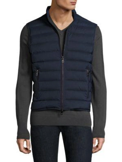 Shop Michael Kors 3-in-1 Premium Jacket And Puffer Vest In Midnight