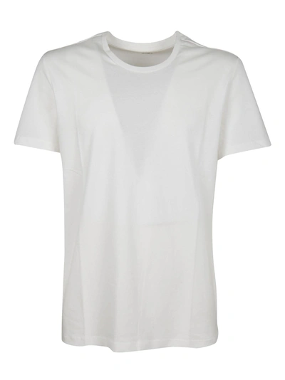 Shop Majestic Classic T-shirt In Bianco