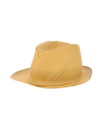 Shop Reinhard Plank Hat In Yellow