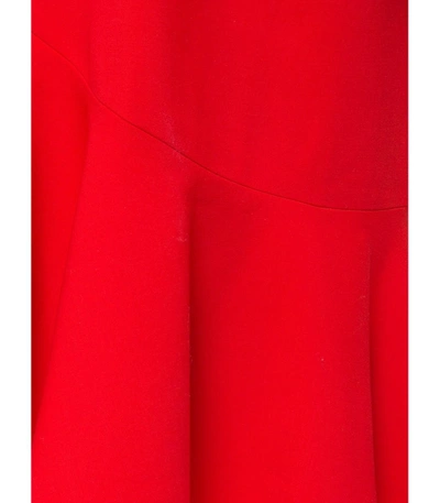 Shop Monse Red Asymmetric Midi Skirt