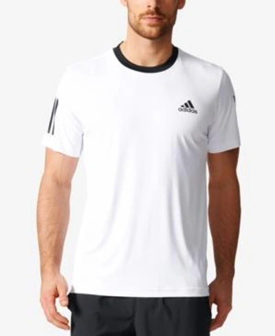 Shop Adidas Originals Adidas Men's Climacool Tennis T-shirt In White