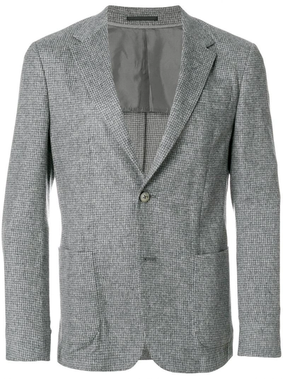 Shop Z Zegna Casual Vichy Blazer