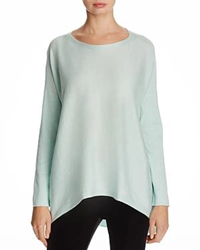 Shop Eileen Fisher High/low Knit Tunic In Arora