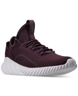 adidas tubular doom sock primeknit burgundy mens shoes