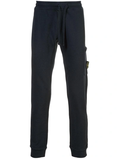 Shop Stone Island Garment Dyed Slim Joggers