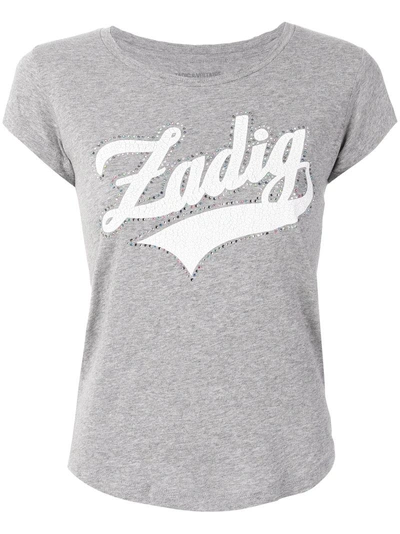Shop Zadig & Voltaire Printed T-shirt
