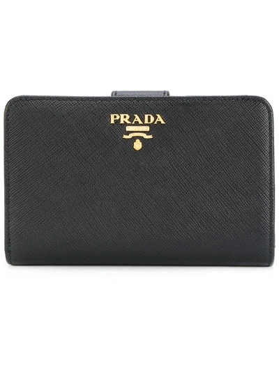 Shop Prada Flap Wallet