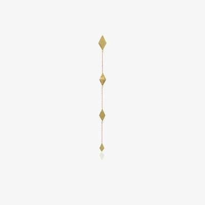 Shop Orit Elhanati Ladies 18kt Gold Sky Long Earrings In Metallic