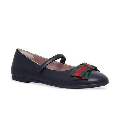 Shop Gucci Camille Mary Jane Shoes In Black